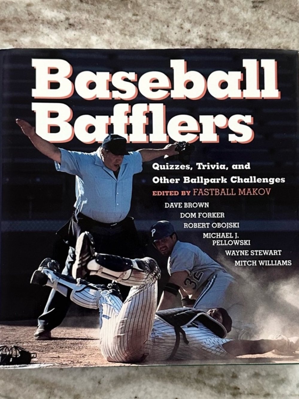 Baseball Bafflers Quizzes, Trivia, and Other Ballpark Challenges Hardcover Book